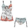 Music Abstract Swim Dress