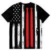 Drum Stick American Flag T-Shirt