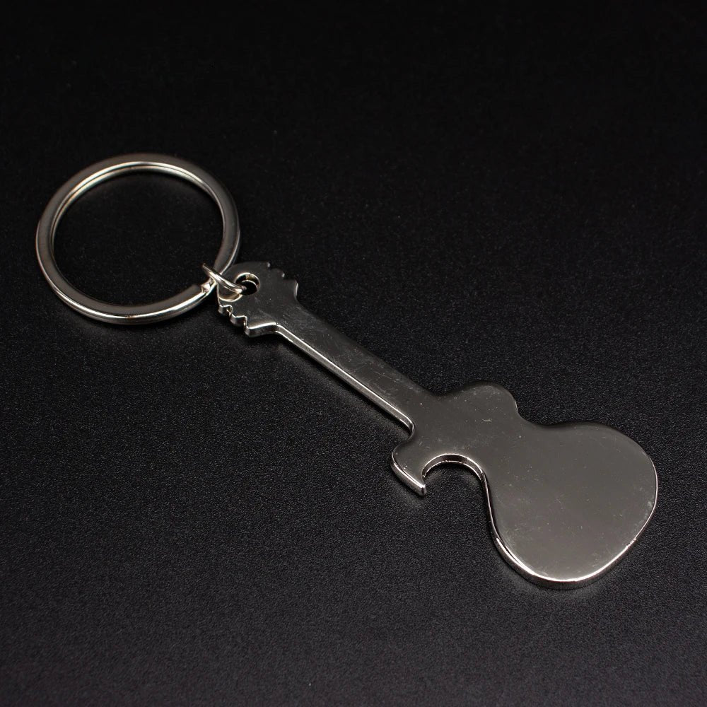Guitar Bottle Opener Keychain