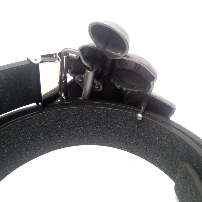 Punk Drum Leather Belt