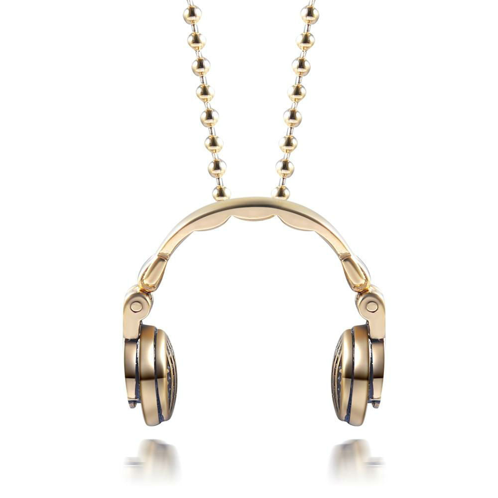 Music Headphone Necklace