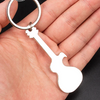 Guitar Bottle Opener Keychain