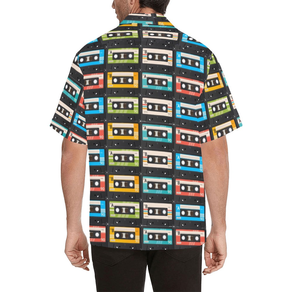 Cassette Tape Hawaiian Shirt