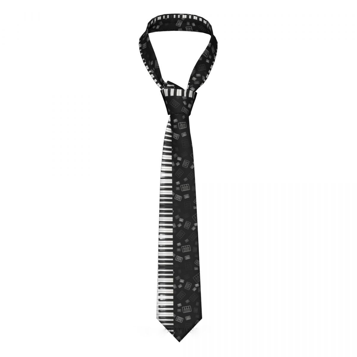 Piano Keys Bi-Tone Tie