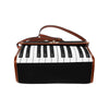 Piano Keys Waterproof Canvas Bag