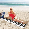 Piano Keys Beach Towel