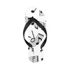 Big Music Notes Flip Flops (Unisex)