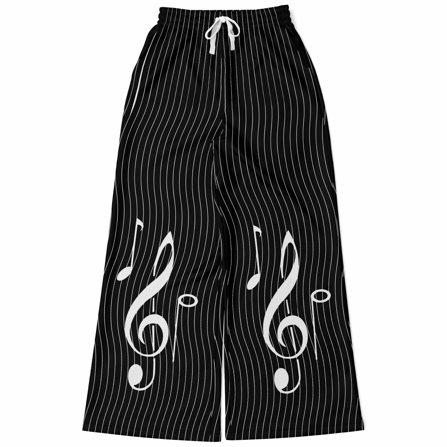 Music Notes Line Flare Jogger