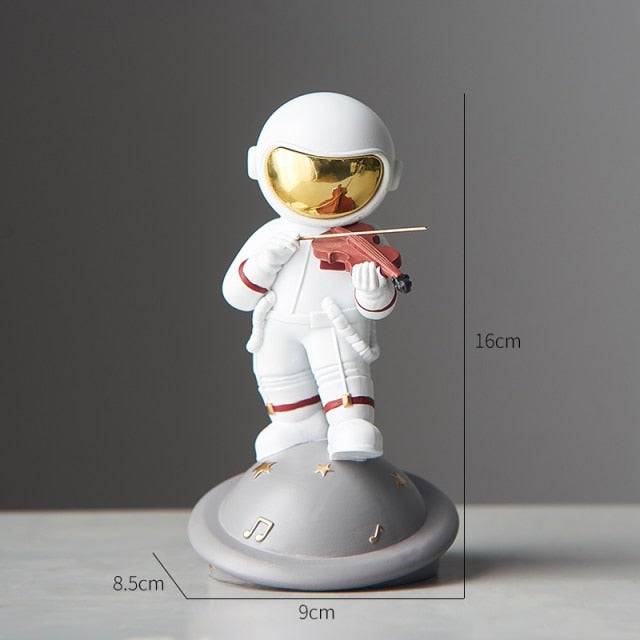 Astronaut Musical Figurine