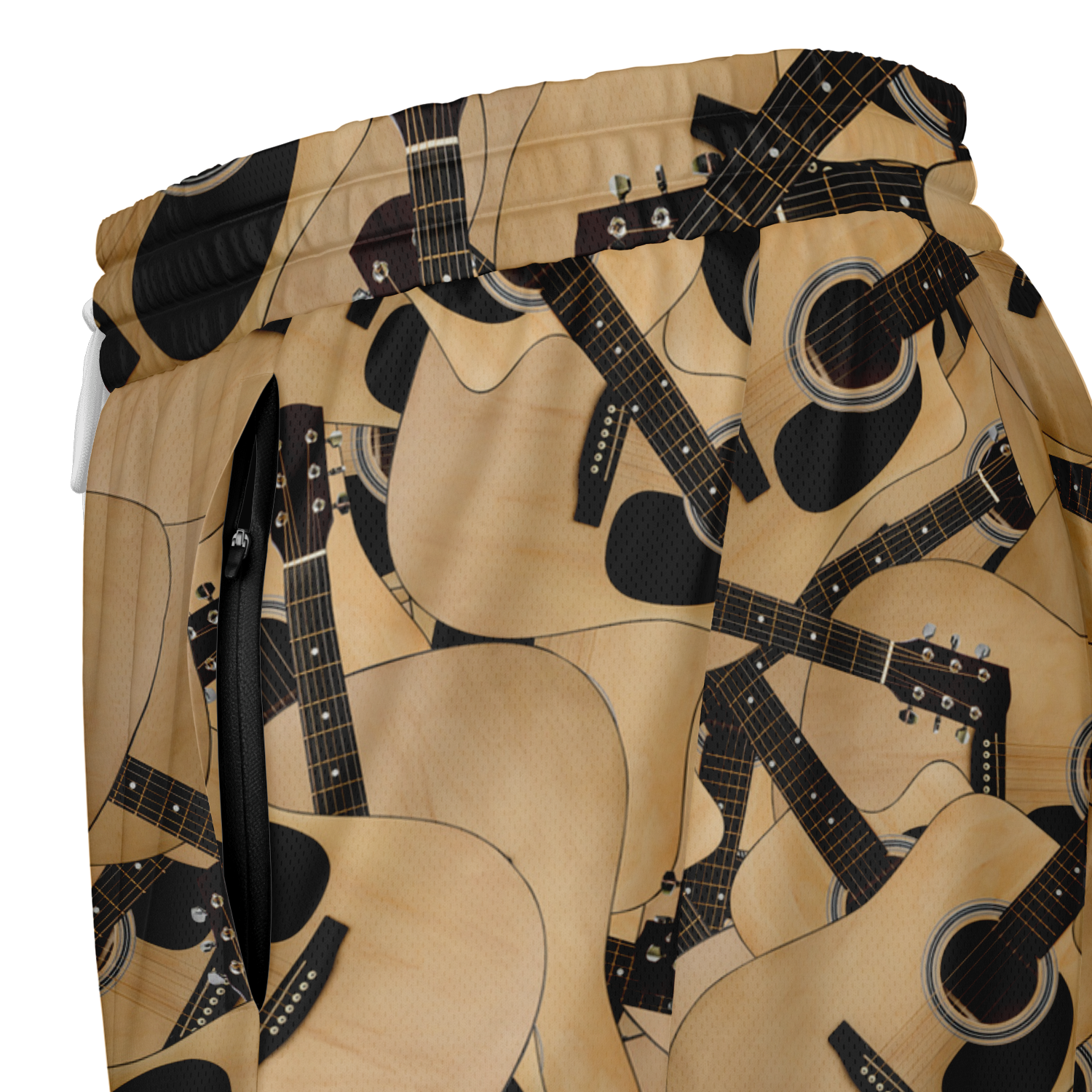 Acoustic Guitar 2-In-1 Shorts