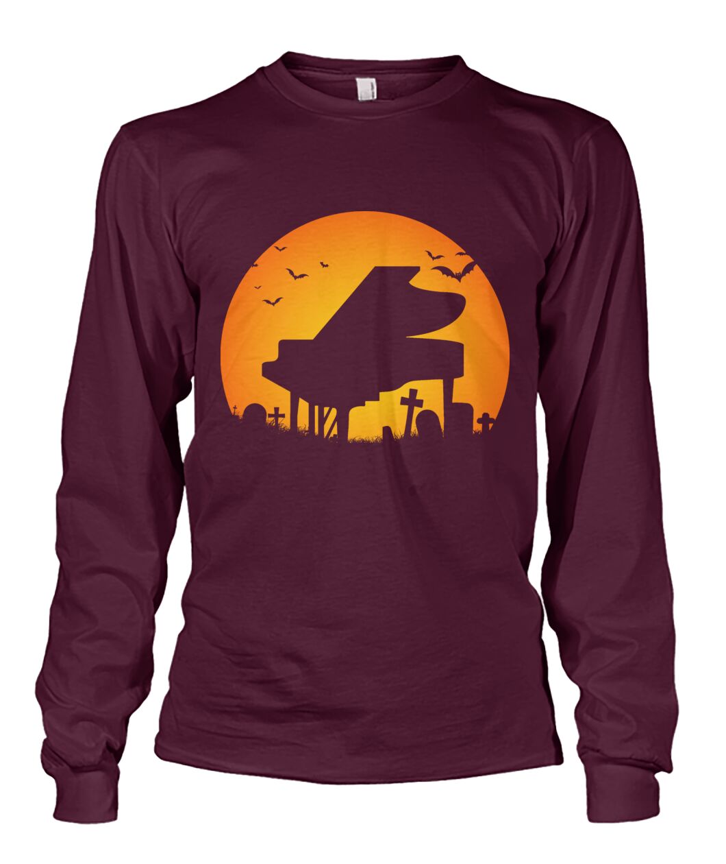 Grand Piano Halloween T-Shirt