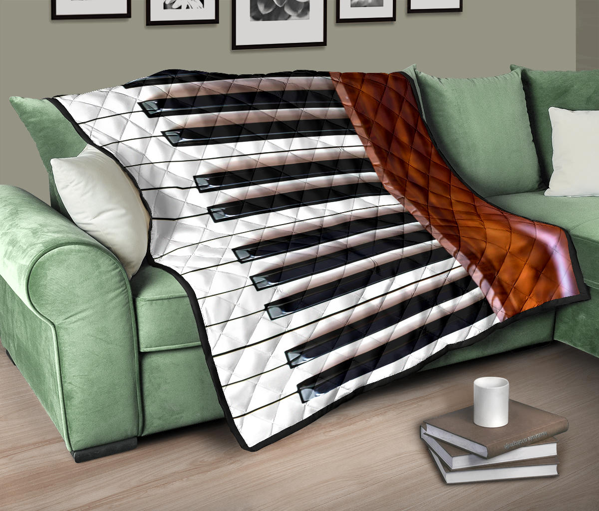 Piano Key Premium Quilt