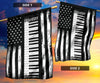 Piano Keys American Flag