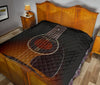 Black Guitar Premium Quilt