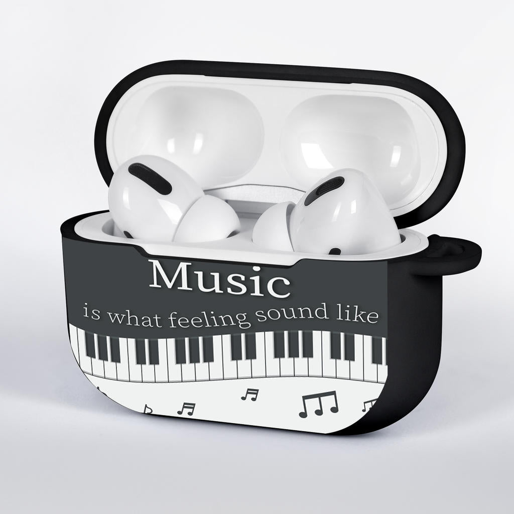 Piano Keys AirPods Case Cover