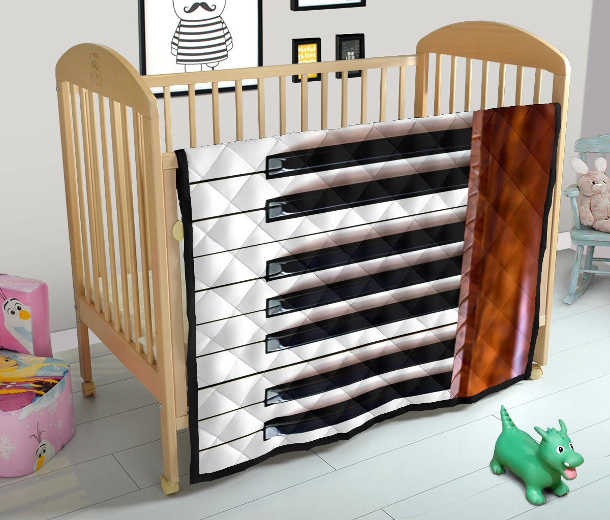 Piano Key Premium Quilt