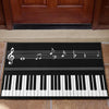 Piano Key Musical Notes Door Mat