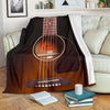 Black Guitar Premium Blanket