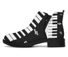 Piano Keys Fashion Boots