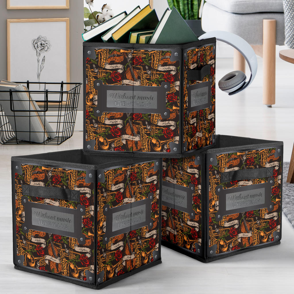 Music Instruments Storage Cube