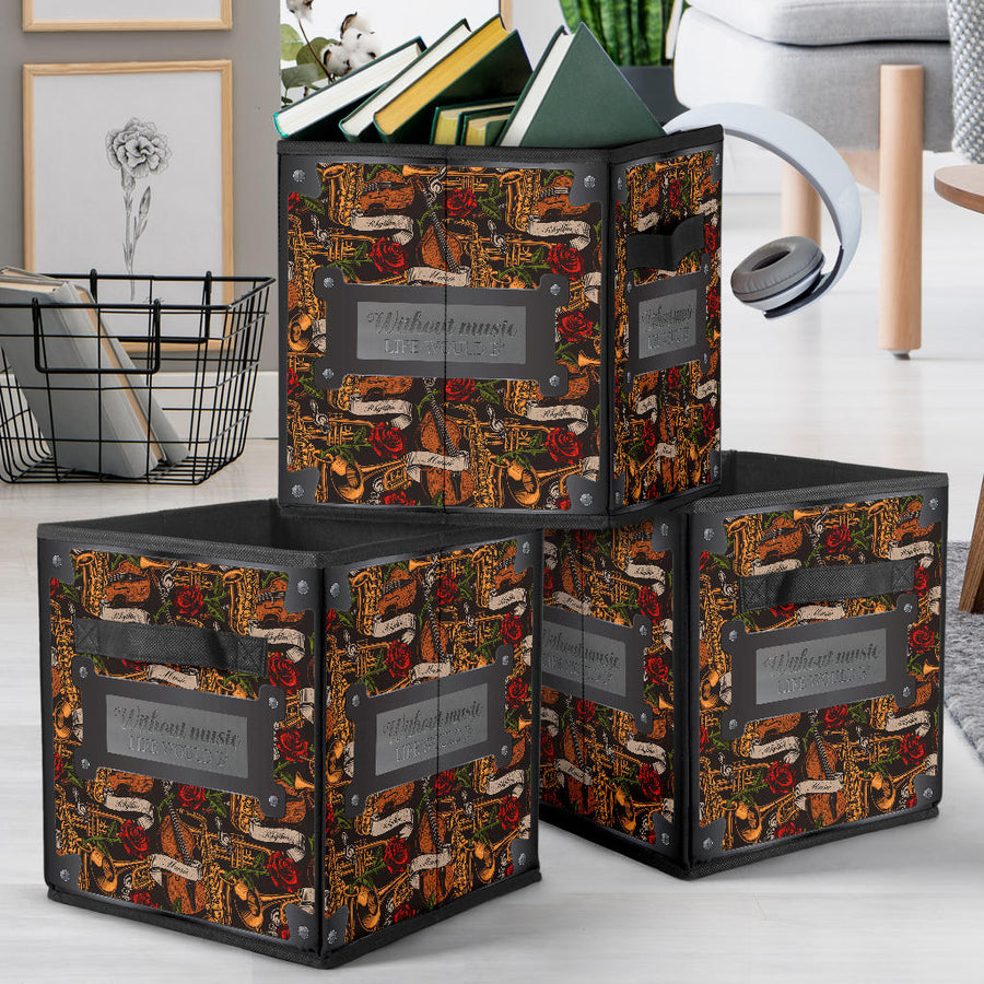Music Instruments Storage Cube