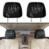 Music Notes Style Headrest Covers