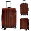 Guitar American Flag Luggage Covers