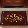 Music Notes Door Mat