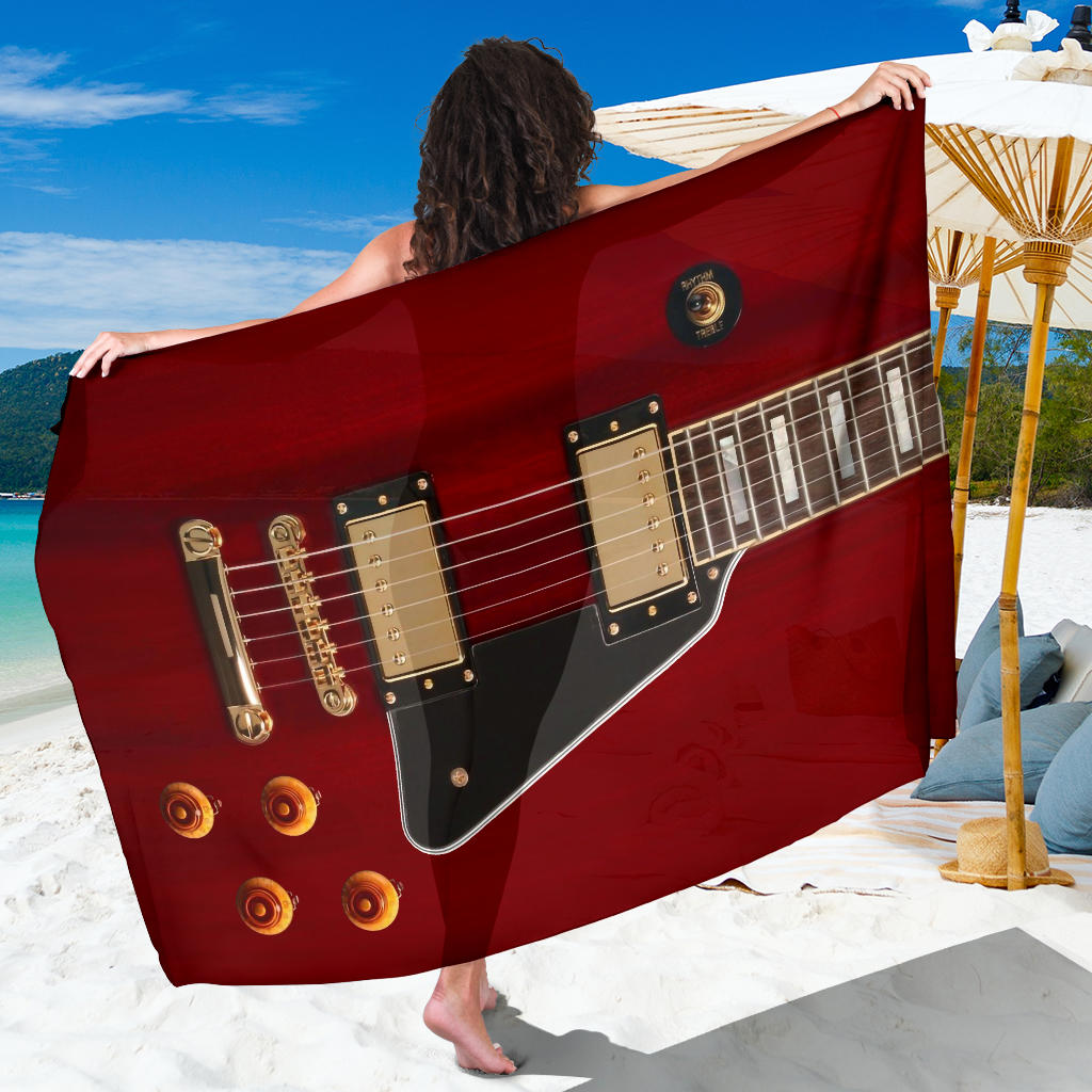 Anniversary Guitar Sarong - Sarong - { shop_name }} - Review