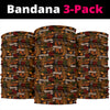 Music Instruments Bandana 3-Pack
