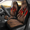 Wooden Guitar Car Seat Covers