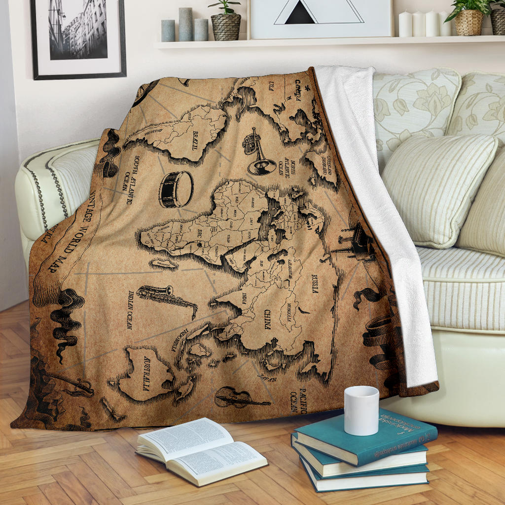 World Of Music Premium Blanket