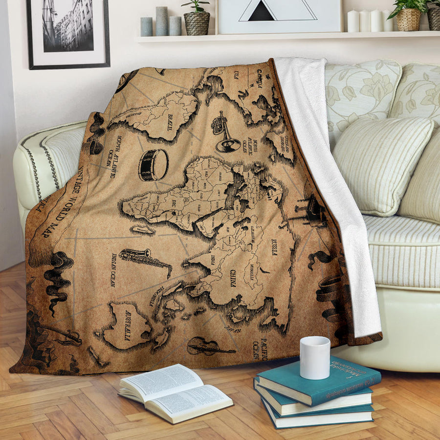 World Of Music Premium Blanket