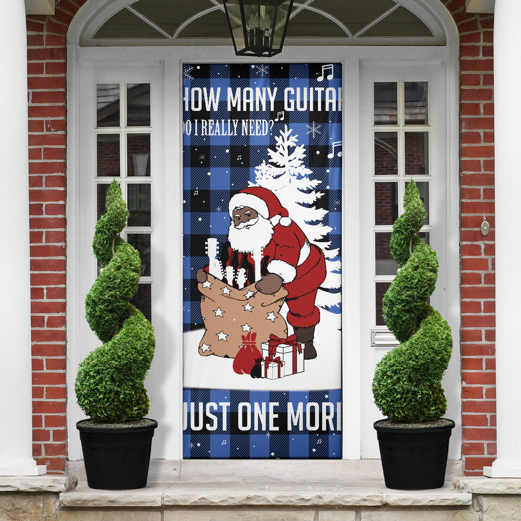 Just One More Guitar Blue Door Sock