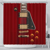 Anniversary Guitar Shower Curtain - Shower Curtain - { shop_name }} - Review