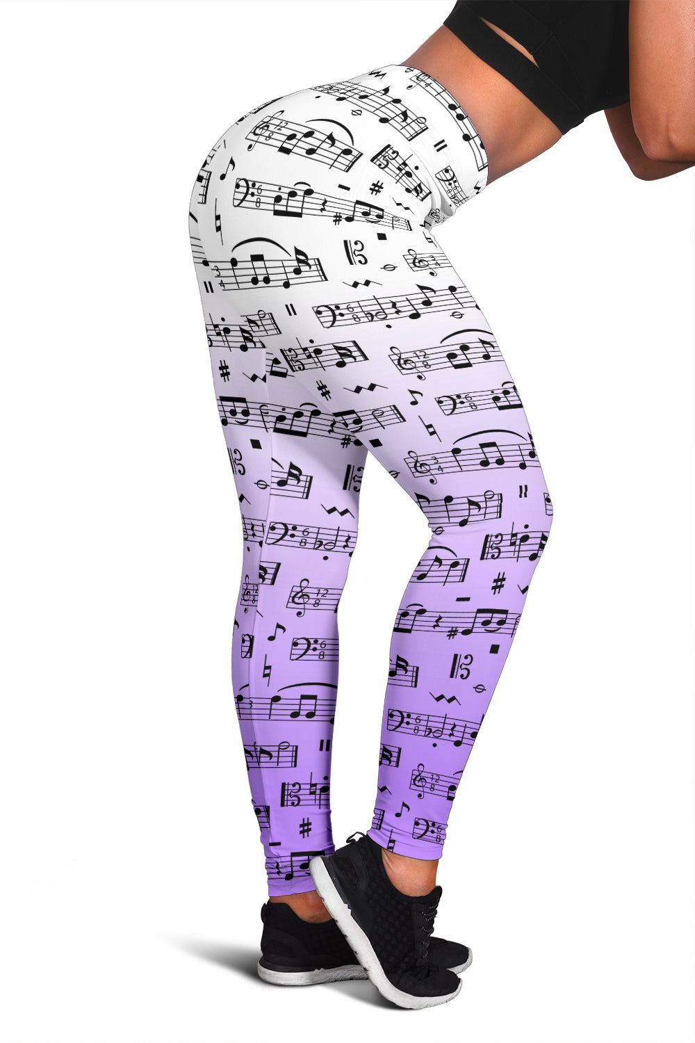 Music Notes Women's Leggings