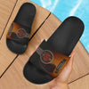 Black Guitar Slide Sandals