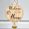 Music Notes Welcome Door Sign