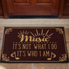 Music It's Who I Am Door Mat