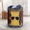 Metal Snare Drum Laundry Basket