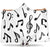 Music Notes Hooded Blanket