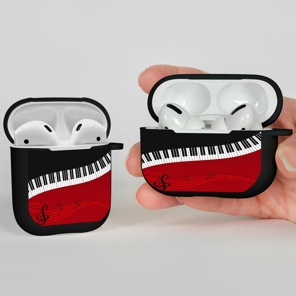 Piano Art AirPods Case