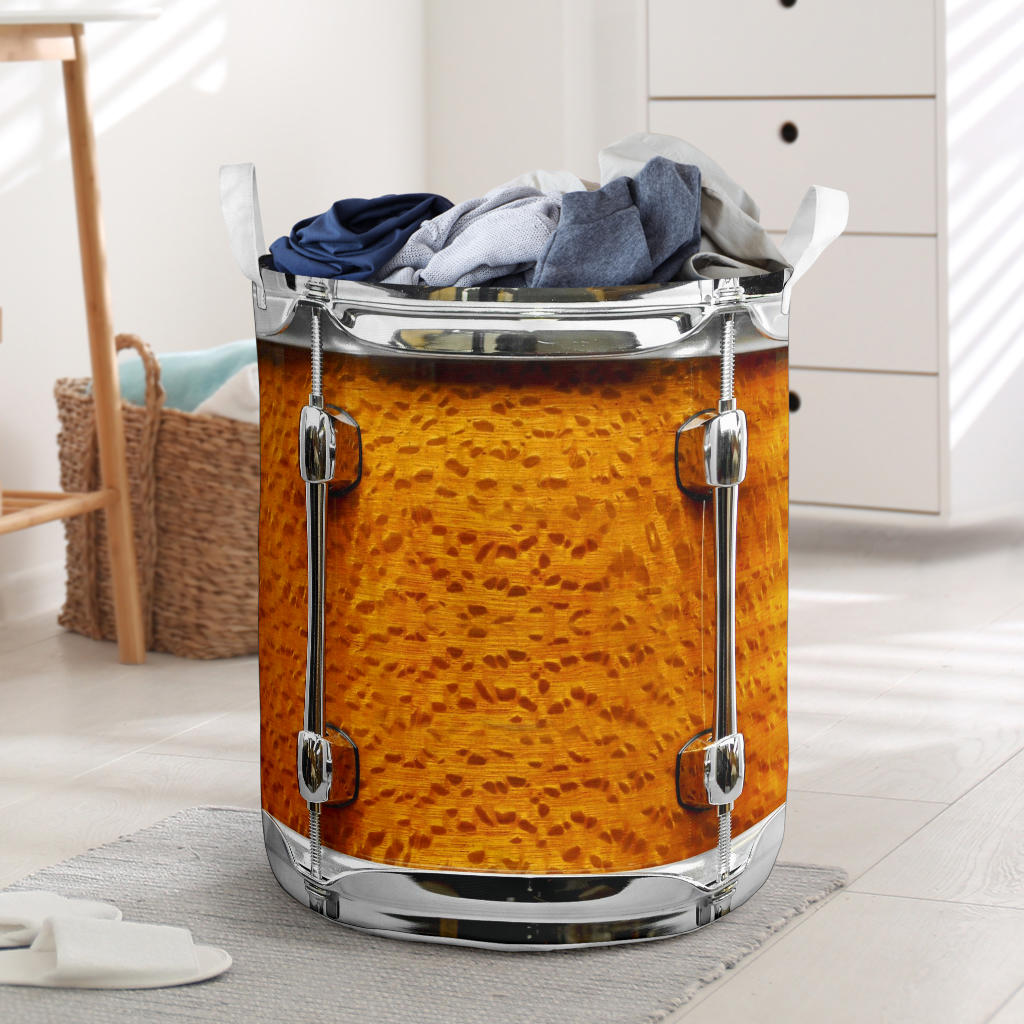 Stunning Metal Snare Drum Laundry Basket