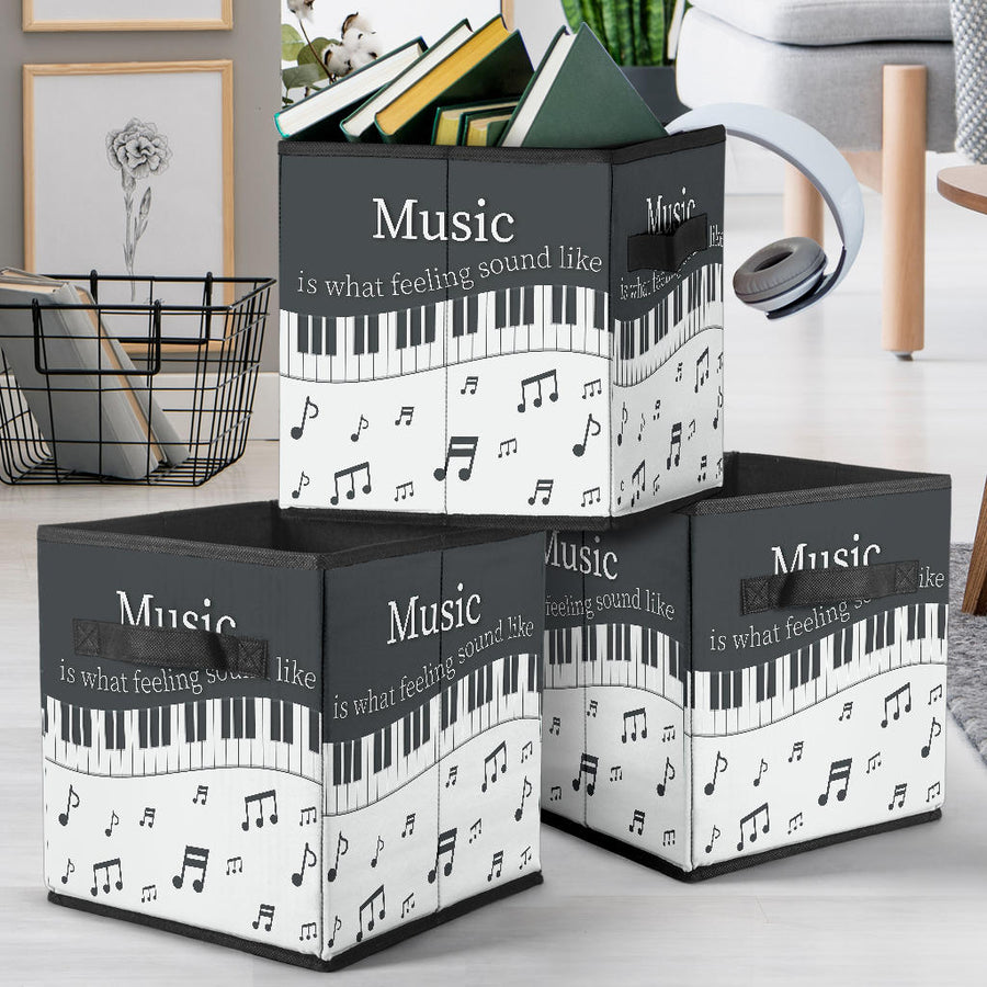 Music Sound Like Storage Cube