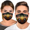 Awesome Music Notes Premium Face Mask