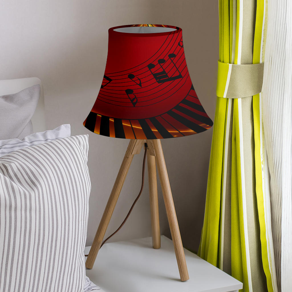 Music Red Lamp Shade