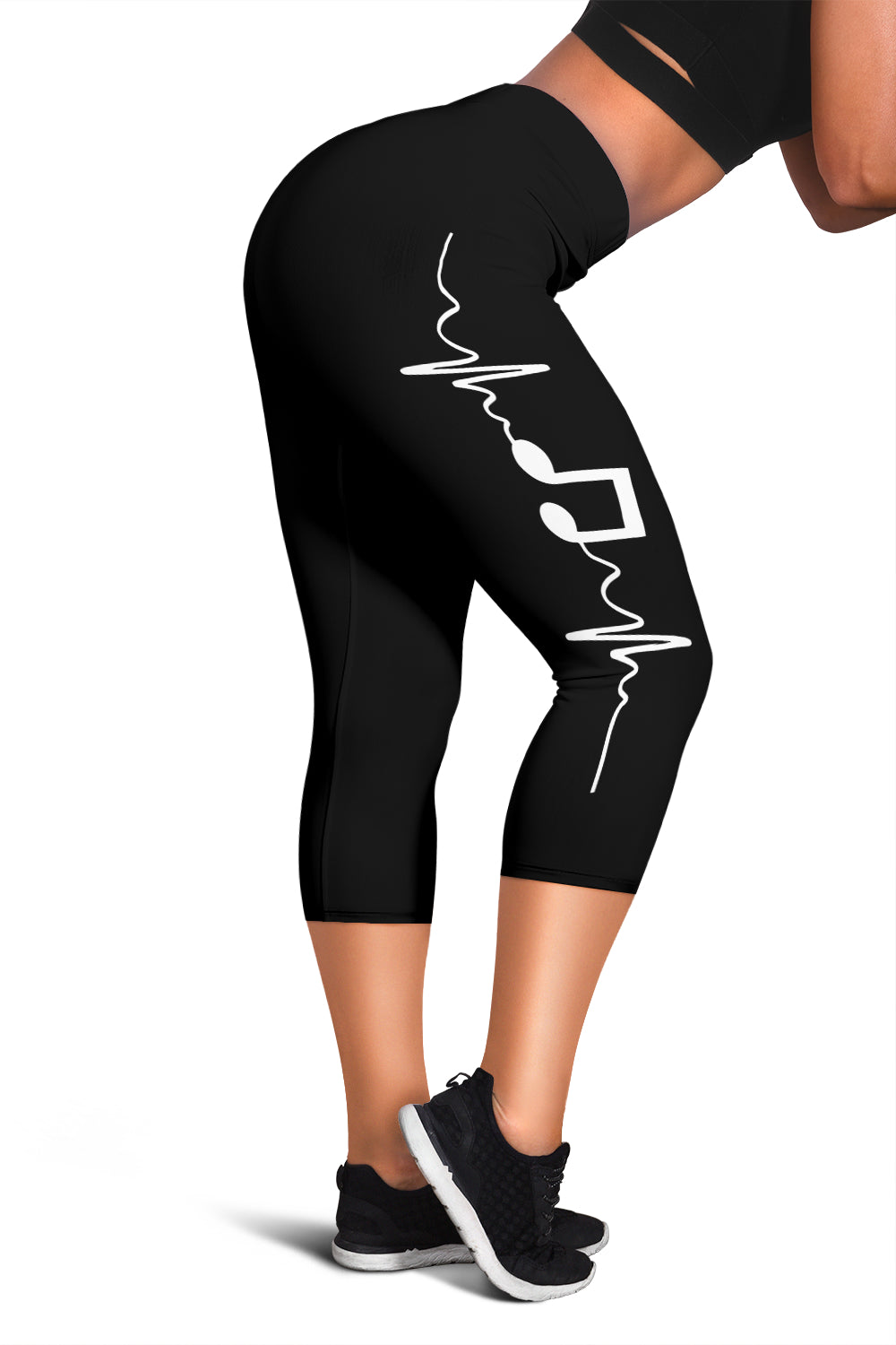 Music Notes Heart Beat Capris - { shop_name }} - Review