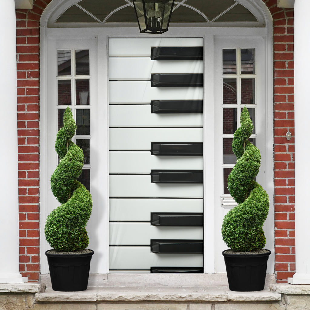 Piano Keys Door Sock - Door Sock / Universal Fit - { shop_name }} - Review