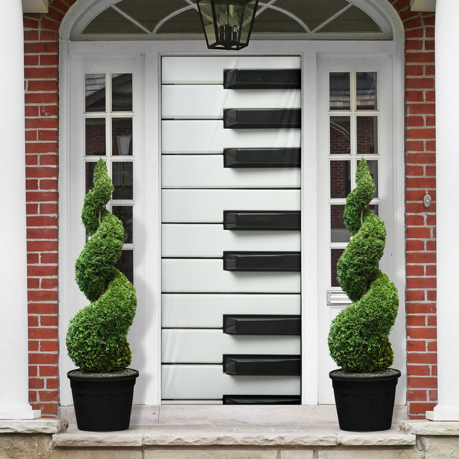 Piano Keys Door Sock - Door Sock / Universal Fit - { shop_name }} - Review