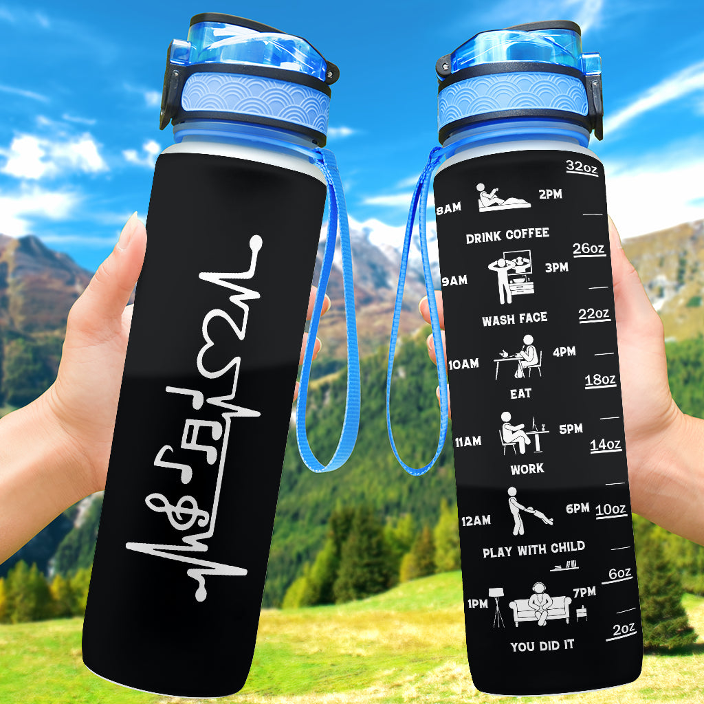 Music Heartbeat Hydro Tracking Bottle